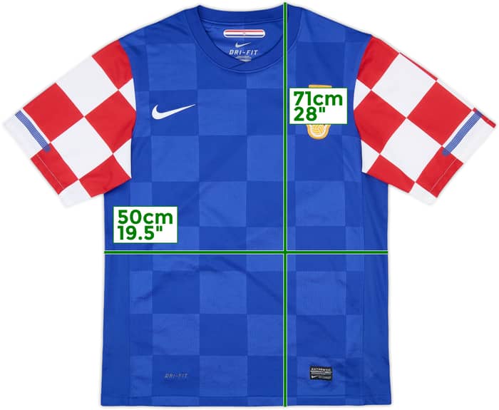 2010-12 Croatia Away Shirt - 8/10 - (S)