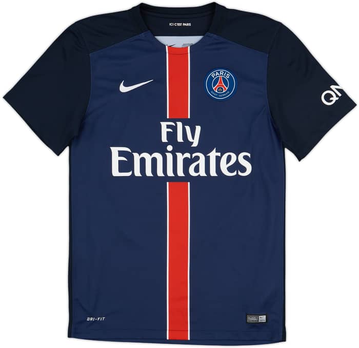 2015-16 Paris Saint-Germain Home Shirt Ibrahimovic #10 - 10/10 - (S)