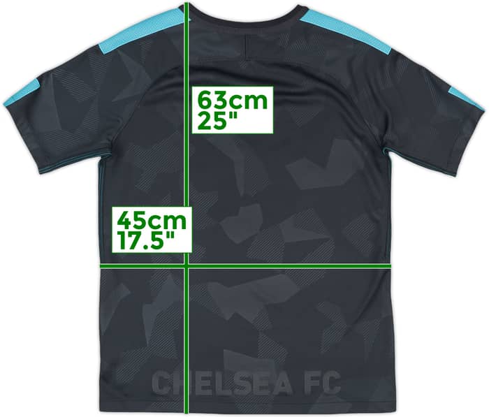 2017-18 Chelsea Third Shirt - 9/10 - (XL.Boys)