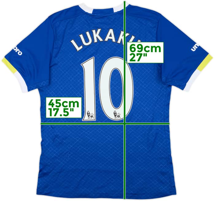 2016-17 Everton Home Shirt Lukaku #10 (S)