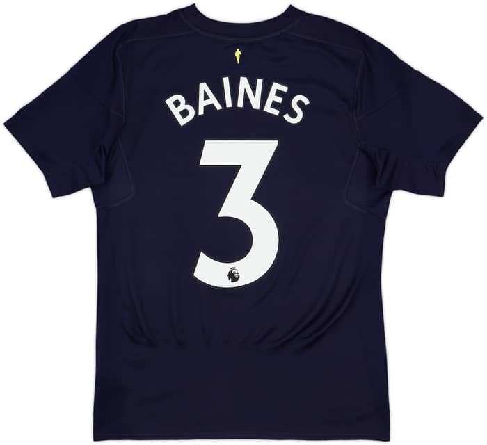 2017-18 Everton Third Shirt Baines #3 - 8/10 - (S)