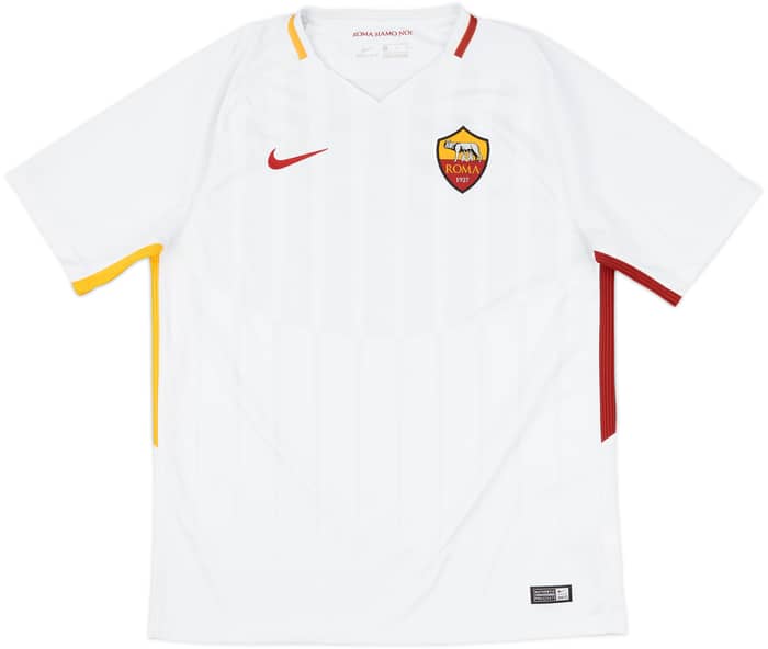 2017-18 Roma Away Shirt Dzeko #9 - 8/10 - (L)