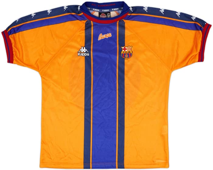 1997-98 Barcelona Away Shirt - 9/10 - (M)