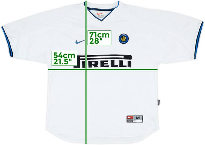 1999-00 Inter Milan Away Shirt Di Biagio #23 - 5/10 - (M)