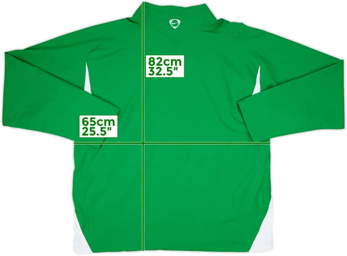 2007-08 Celtic Nike Track Jacket - 8/10 - (XXL)