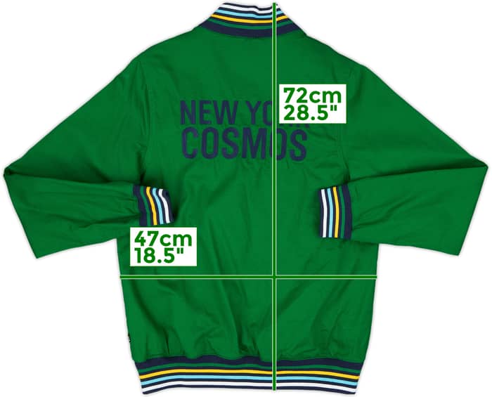 2011-12 New York Cosmos Umbro Track Jacket - 8/10 - (S)
