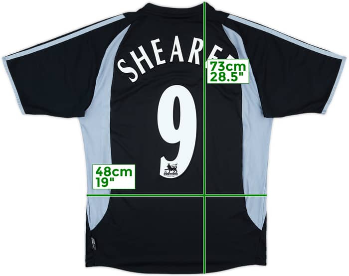 2003-04 Newcastle Away Shirt Shearer #9 - 6/10 - (S)