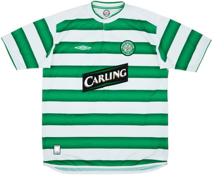 2003-04 Celtic Home Shirt Petrov #19 - 6/10 - (L)