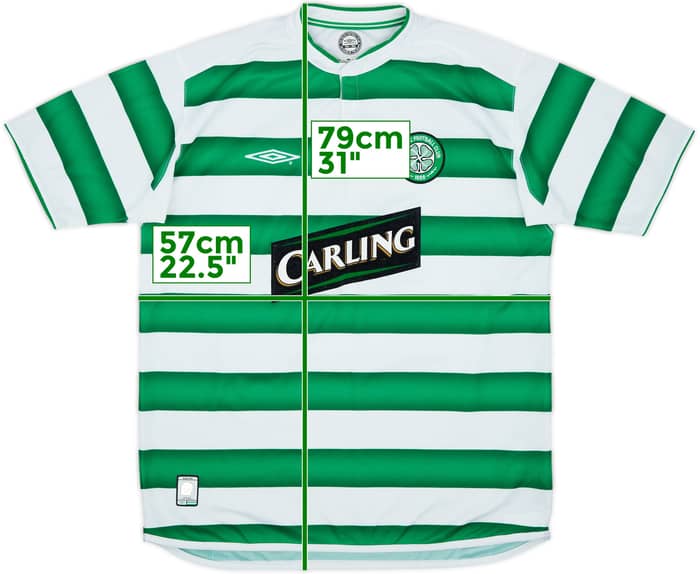 2003-04 Celtic Home Shirt Petrov #19 - 6/10 - (L)