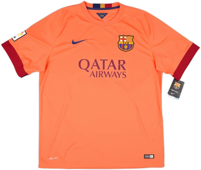 2014-15 Barcelona Away Shirt Messi #10 (XL)