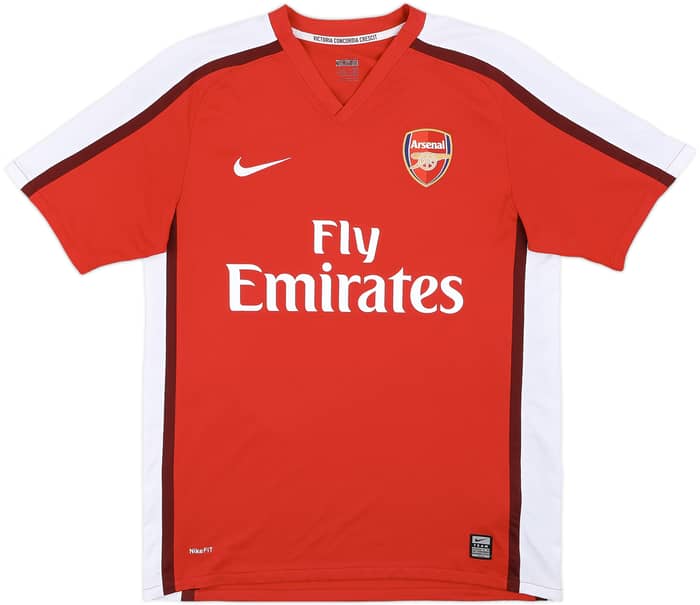 2008-10 Arsenal Home Shirt Fabregas #4 - 8/10 - (M)
