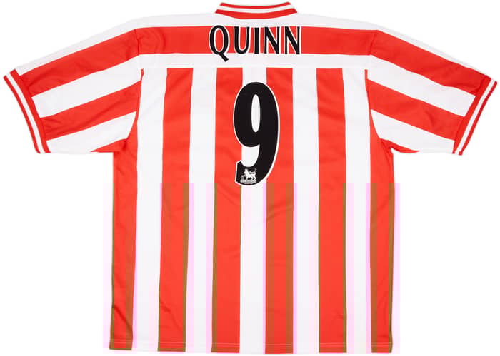 1999-00 Sunderland Home Shirt Quinn #9 - 7/10 - (XXL)