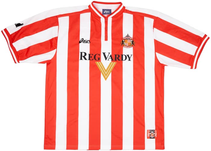 1999-00 Sunderland Home Shirt Quinn #9 - 7/10 - (XXL)