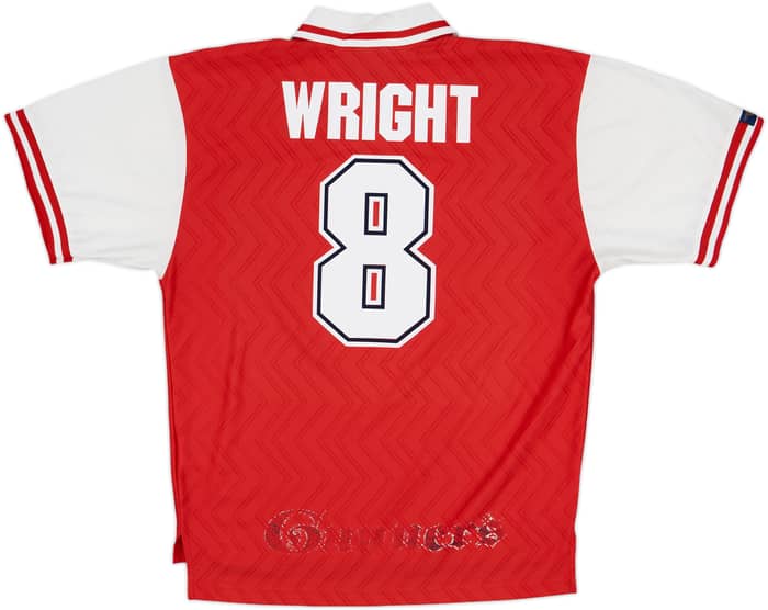 1996-98 Arsenal Home Shirt Wright #8 - 6/10 - (XL)