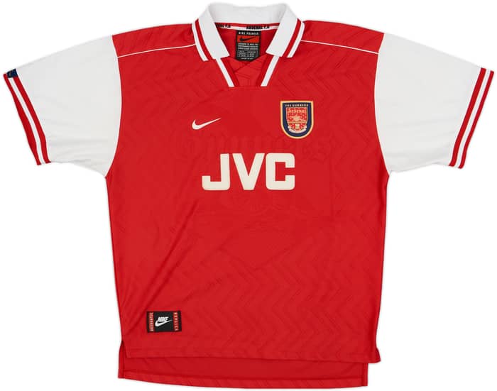 1996-98 Arsenal Home Shirt Wright #8 - 6/10 - (XL)