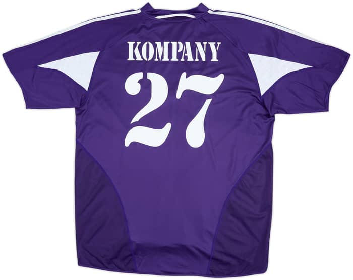 Camiseta de visitante del Anderlecht 2004-05 Kompany #27 - 9/10 - (XL)