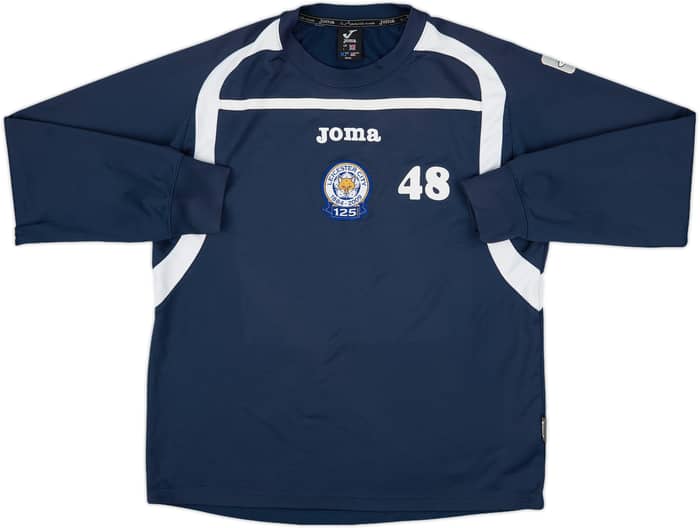 2009-10 Leicester Player Issue Joma Sweat Top #48 - 8/10 - (L)