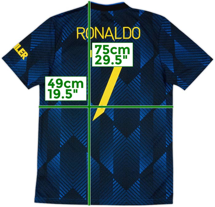 2021-22 Manchester United Maillot Third Ronaldo #7 - 6/10 - (M)