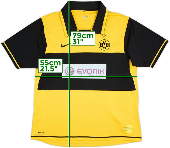 2007-08 Borussia Dortmund Home Shirt - 6/10 - (L)