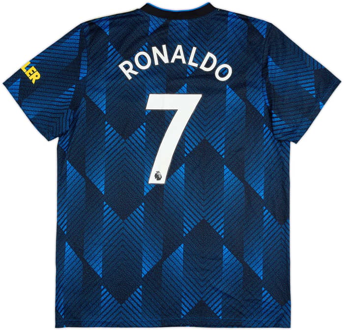 2021-22 Manchester United Third Shirt Ronaldo #7 - 8/10 - (XL)