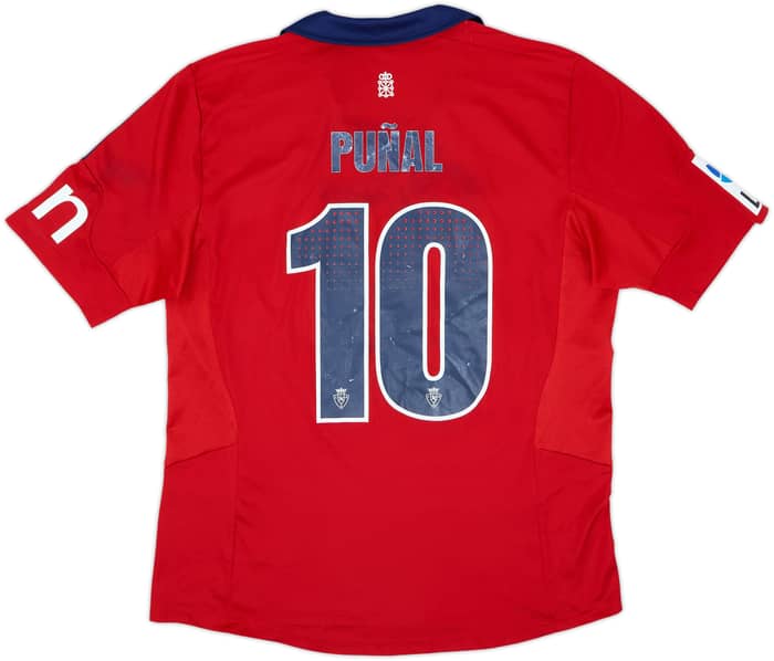 2013-14 Osasuna Home Shirt Punal #10 - 6/10 - (L)