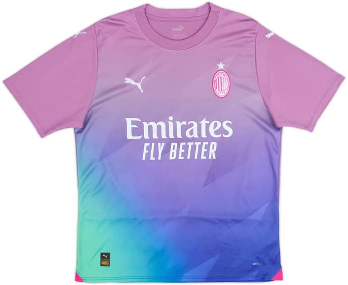 2023-24 AC Milan Third Shirt Rafa Leao #10 - 9/10 - (L)