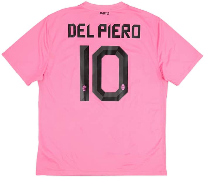 2011-13 Juventus Away Shirt Del Piero #10 - 10/10 - (XL)