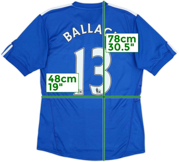 2009-10 Chelsea Home Shirt Ballack #13 - 6/10 - (M)