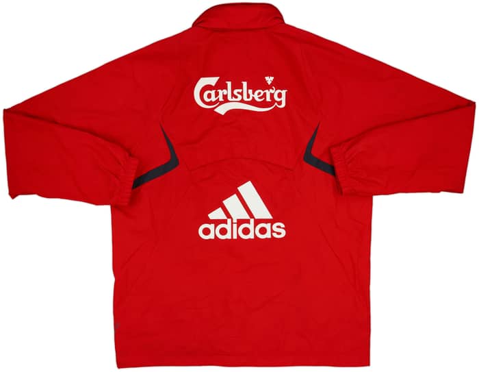 2009-10 Liverpool adidas Chaqueta de Lluvia con Capucha - 6/10 - (M)