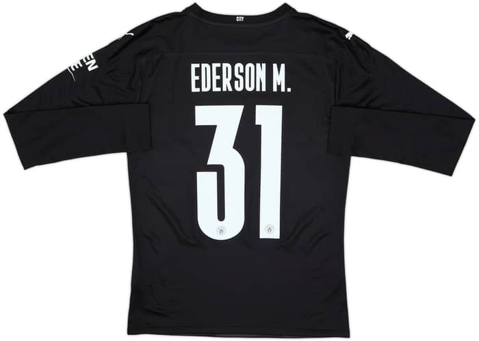 2020-21 Manchester City GK Shirt Ederson M. #31 - 7/10 - (S)