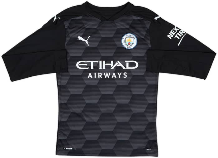 2020-21 Manchester City GK Shirt Ederson M. #31 - 7/10 - (S)