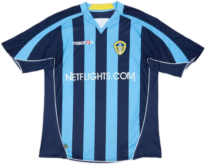 2008-09 Leeds United Away Shirt Beckford #9 - 8/10 - (L)