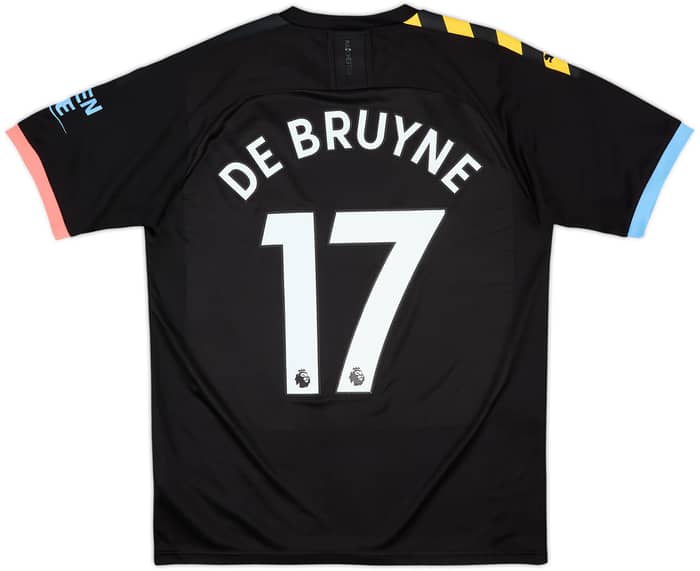 2019-20 Manchester City Away Shirt De Bruyne #17 - 9/10 - (M)