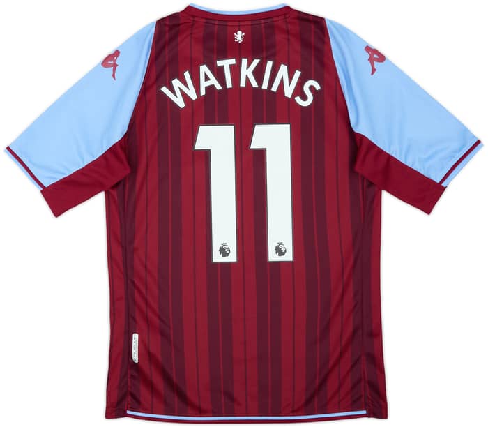 2021-22 Aston Villa Home Shirt Watkins #11 - 8/10 - (S)