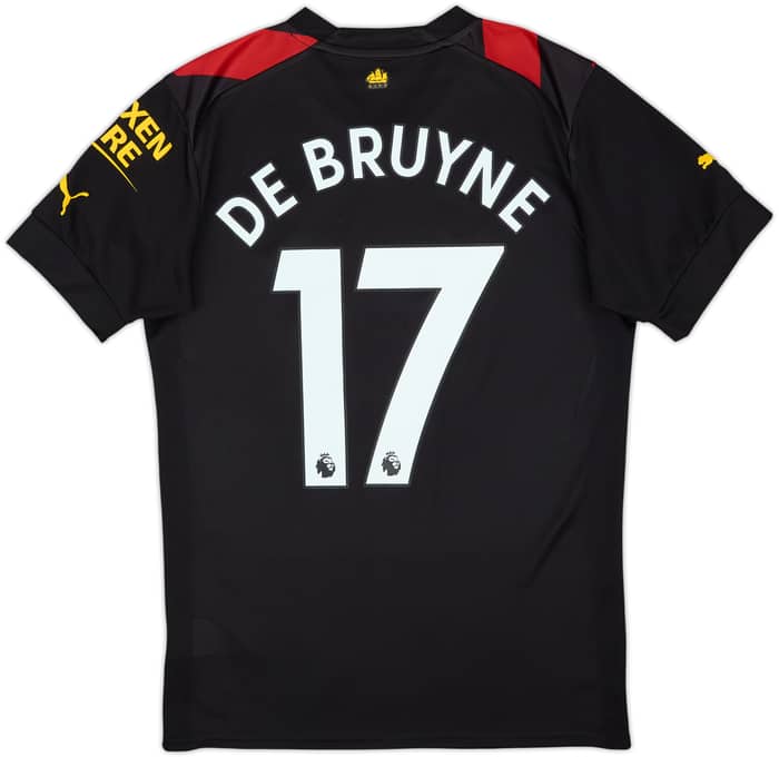 2022-23 Manchester City Away Shirt De Bruyne #17 - 8/10 - (S)
