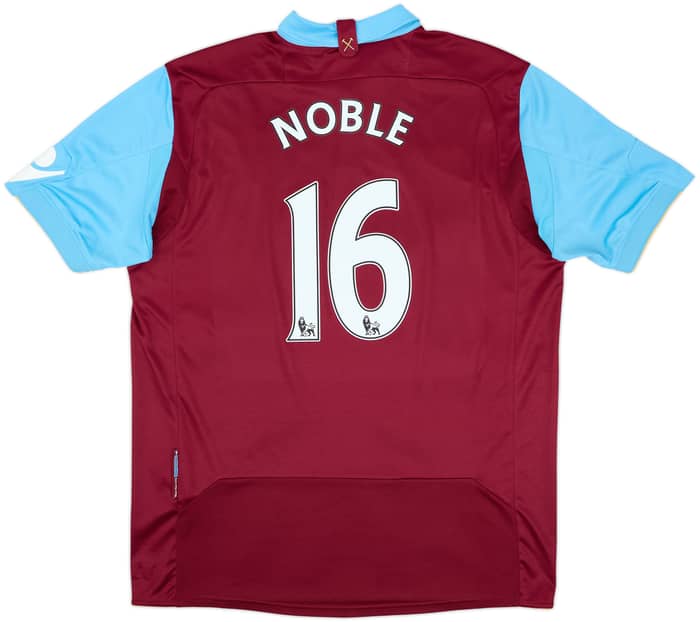2010-11 West Ham Home Shirt Noble #16 - 7/10 - (XL)