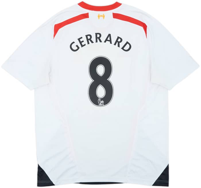 2013-14 Liverpool Away Shirt Gerrard #8 - 6/10 - (XXL)