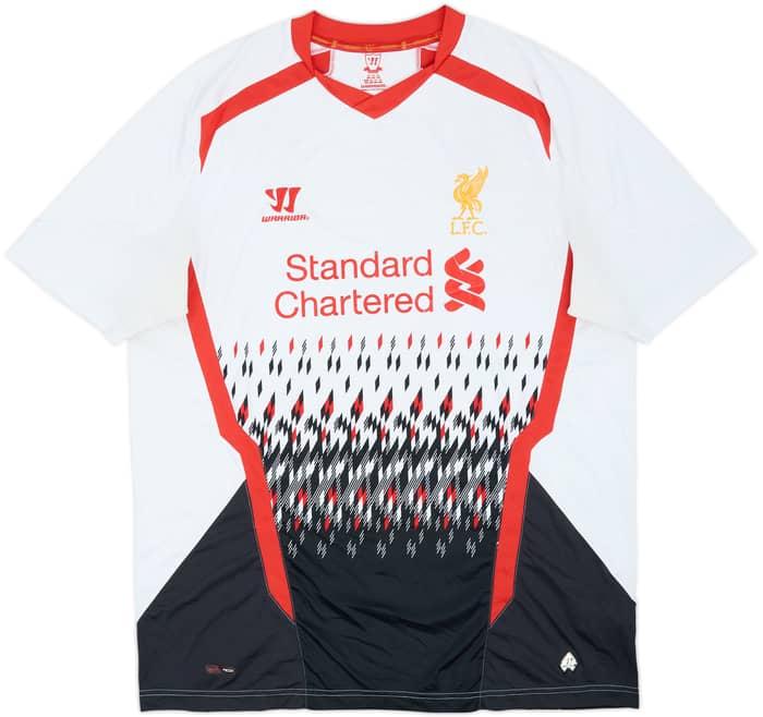 2013-14 Liverpool Away Shirt Gerrard #8 - 6/10 - (XXL)