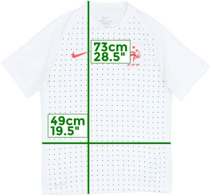 2011-12 France Nike Training Shirt - 7/10 - (M)
