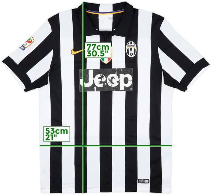 2014-15 Juventus Home Shirt Pirlo #21 - 4/10 - (L)