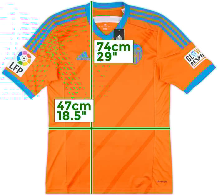2014-16 Valencia Away Shirt (S)