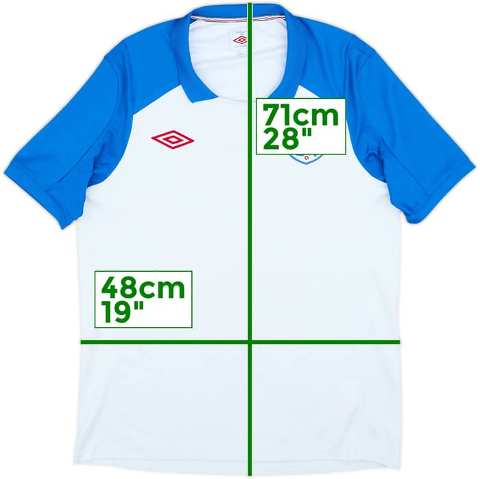 2010-11 Inglaterra Umbro Camiseta de Entrenamiento - 6/10 - (S)