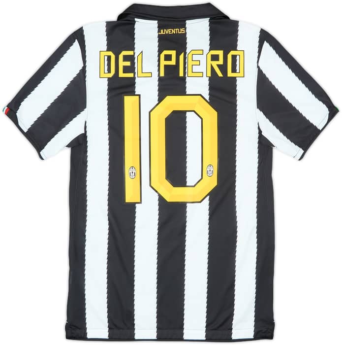 2010-11 Juventus Home Shirt Del Piero #10 - 10/10 - (S)