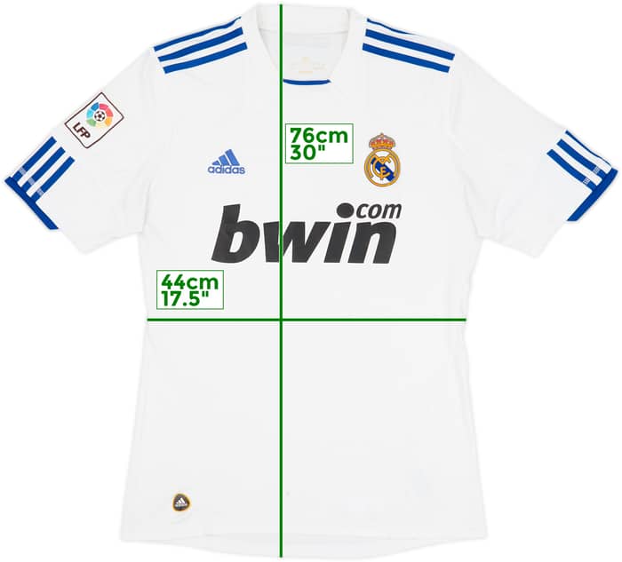 2010-11 Real Madrid Home Shirt - 5/10 - (S)