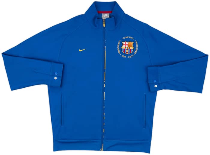 2007-08 Barcelona Nike Track Jacket - 8/10 - (S)