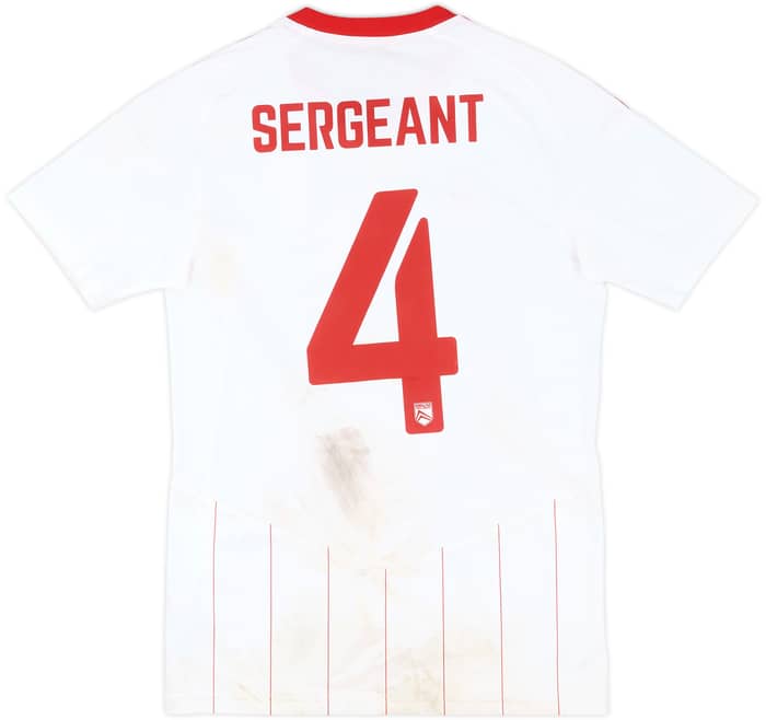 2024 Gibraltar Match Worn Away Shirt Sergeant #4
