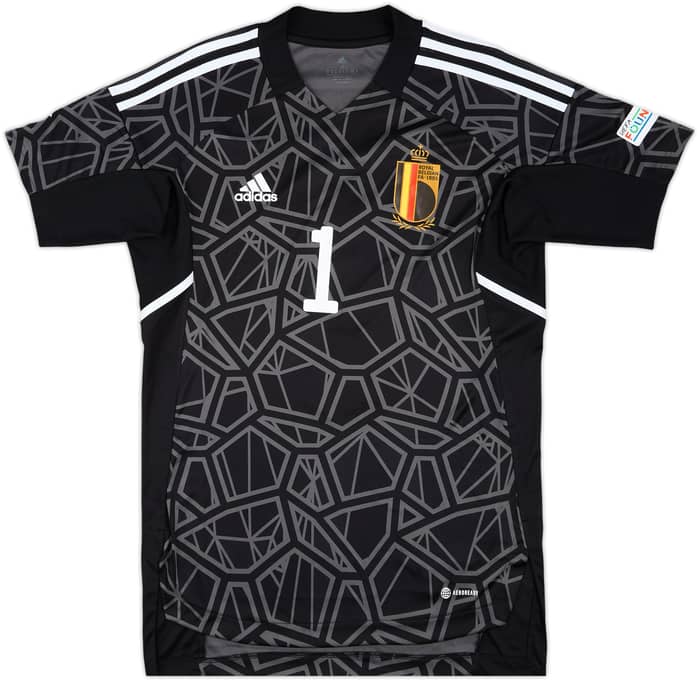 2022 Belgium Match Issue Nations League GK Shirt Sels #1