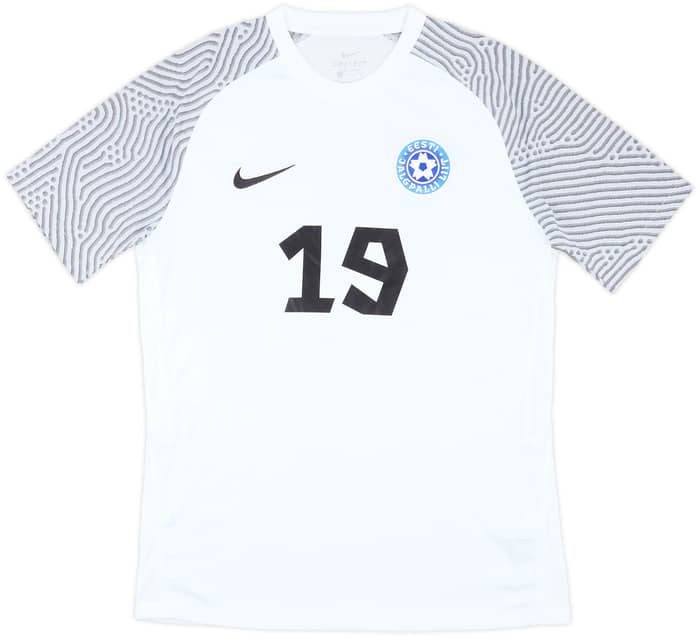 2021-24 Estonia Away Shirt Kirss #19 - 7/10 - (M)