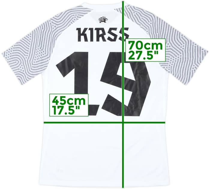 2021-24 Estonia Away Shirt Kirss #19 - 7/10 - (M)