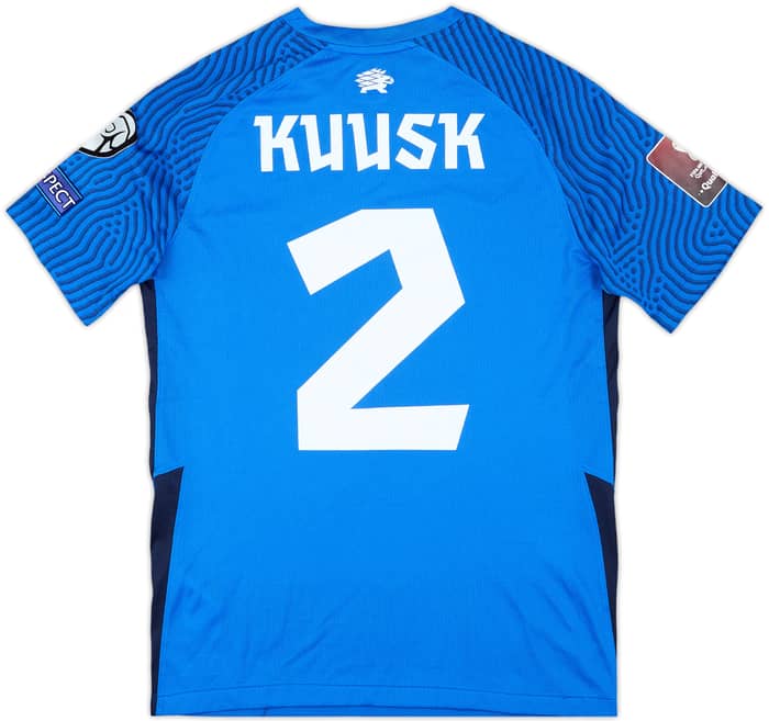 2021 Estonia Match Issue Home Shirt Kuusk #2